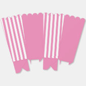 Ballotins Pink Stripes Popcorn Ballotin (Déplié)