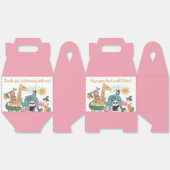 Ballotins Pink Wild Animal Birthday (Déplié)