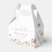 Ballotins Pink Wildflower Bloom Graduation Party (Verso)