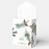 Ballotins Pins Rustiques Forêt Verdure Mariage Favor Bo (Ouvert)