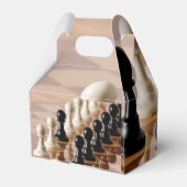 Ballotins Pions sur le tableau d'échecs (Arrière)