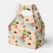 Ballotins Pirate Boy Treasure Map Amusants Anniversaire Fête (Arrière)