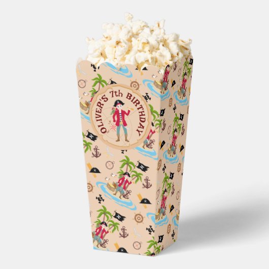 Ballotins Pirate Boy Treasure Map Amusants Anniversaire Fête (Sauté)