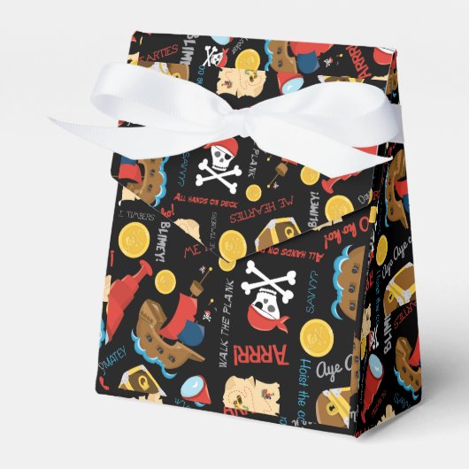 BALLOTINS PIRATE DE FÊTE D'ANNIVERSAIRE (Verso)