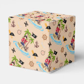 Ballotins Pirate Girl Treasure Map Amusant Anniversaire Fête (Arrière)