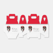 Ballotins Pirate Jolly roger rouge Ballotin (Déplié)