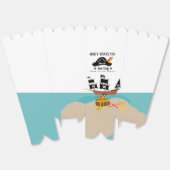 Ballotins Pirate Thème Anniversaire Merci (Déplié)