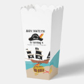 Ballotins Pirate Thème Anniversaire Merci (Recto)