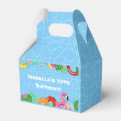 Ballotins Piscine amusante Ballotin d'anniversaire (Verso)