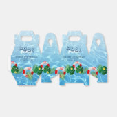 Ballotins Piscine cool Fête Piscine tropicale Anniversaire (Déplié)