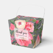 Ballotins Pivoines Fleurs Chic sur Gris (Verso)