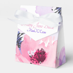 Ballotins PixDezines Aquarelle Roses d'eau violet+rose