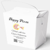 Ballotins Pizza restaurant cafe pizzeria scan QR code order  (Verso)