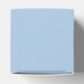 Ballotins Placid Blue Wedding Favor Box (Haut)