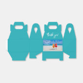 Ballotins Plage Boissons Merci Mariage Favoriser les boîtes (Déplié)