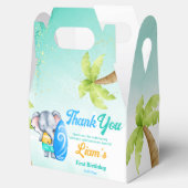 Ballotins Plage de surf océan tropical d'été anniversaire (Ouvert)