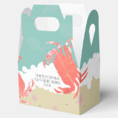 Ballotins Plage Mariage Sable Poisson Crabes Vagues Ballotin (Ouvert)