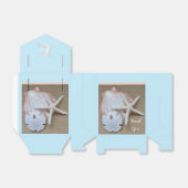 Ballotins Plage Thématique Mariage Faveur Boxes (Déplié)