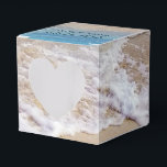 Ballotins Plage tropicale mariage<br><div class="desc">Eau turquoise de l'océan et plage tropicale avec surf humide pour le thème mariage tropical</div>