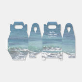 Ballotins Plages et Océans Mariage Favor Box (Déplié)