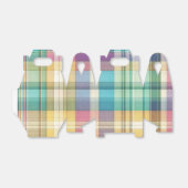 Ballotins Plaid au printemps/Pâques/tartan (Déplié)