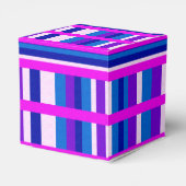 Ballotins Plaid bleu rose violet (Arrière)