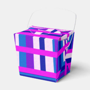 Ballotins Plaid bleu rose violet