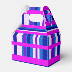 Ballotins Plaid bleu rose violet