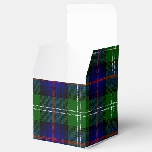 Ballotins plaid bleu vert de tartan du sud (Ouvert)