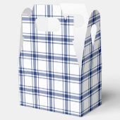 Ballotins Plaid naval bleu et blanc (Ouvert)