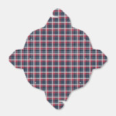 Ballotins Plaid sportif bleu marine, rouge et gris (Déplié)