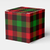 Ballotins Plaid vert et rouge (Verso)