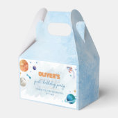 Ballotins Planètes spatiales Ballotin de fête d'anniversaire (Verso)