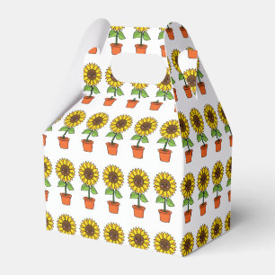 Ballotins Plante de tournesol Kawaii dans un pot