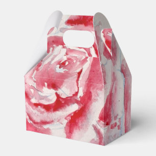 Ballotins Plaque de Motif de papier Rose Rose rouge