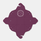 Ballotins Plum Peace Love+Joie Noël éclatant (Déplié)