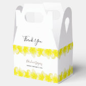 Ballotins Plumeria jaune Frangipani Mariage (Ouvert)