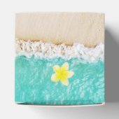 Ballotins Plumeria jaune Frangipani Plage tropicale Mariage (Haut)