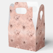 Ballotins Plumes de paq rose or (Ouvert)