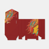 Ballotins Plumes Exotiques Rouges (Déplié)