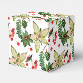 Ballotins Poinsettias et Berries Noël (Arrière)