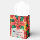 Ballotins Poinsettias Tente de Noël (Ouvert)