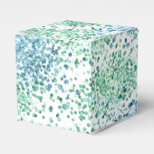 Ballotins Point vert Mint Aqua Blue Sparkhe Dots Glitz       (Verso)