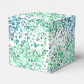 Ballotins Point vert Mint Aqua Blue Sparkhe Dots Glitz       (Arrière)