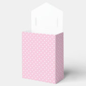 Ballotins Pointillisme Classique Blanc - Rose Clair (Ouvert)