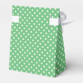 Ballotins Pointillisme Classique Blanc - Vert Été (Arrière)