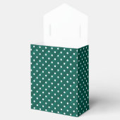 Ballotins points blancs sur fond vert (Ouvert)
