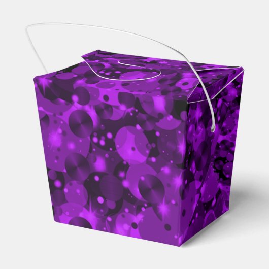 Ballotins Points de fête-10-Purple Sortent (Arrière)