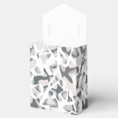 Ballotins Points gris clair motif Abstrait tacheté (Ouvert)