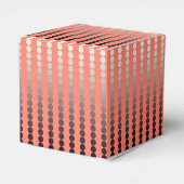 Ballotins Points satinés - corail et étain (Arrière)